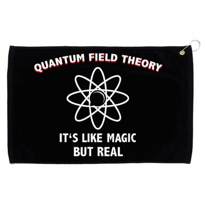 Quantum Field Theory ItS Like Magic Scientist Teacher Grommeted Golf Towel