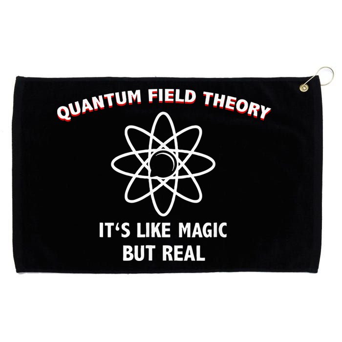 Quantum Field Theory ItS Like Magic Scientist Teacher Grommeted Golf Towel
