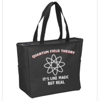 Quantum Field Theory ItS Like Magic Scientist Teacher Zip Tote Bag