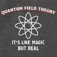 Quantum Field Theory ItS Like Magic Scientist Teacher Vector Backpack