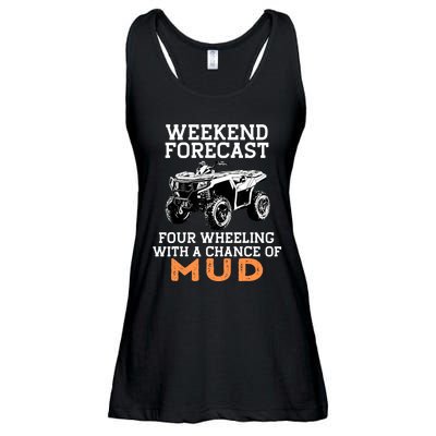 Quad Four Wheeler Weekend Forecast Mud 4 Wheeler Ladies Essential Flowy Tank