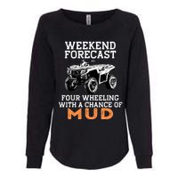 Quad Four Wheeler Weekend Forecast Mud 4 Wheeler Womens California Wash Sweatshirt