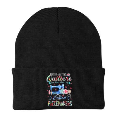 Quilting Gift Blessed Are The Quilters For They Shall Be Beanie