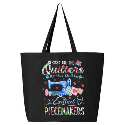 Quilting Gift Blessed Are The Quilters For They Shall Be 25L Jumbo Tote