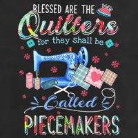 Quilting Gift Blessed Are The Quilters For They Shall Be 25L Jumbo Tote