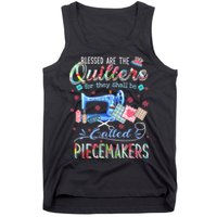 Quilting Gift Blessed Are The Quilters For They Shall Be Tank Top
