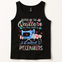 Quilting Gift Blessed Are The Quilters For They Shall Be Tank Top