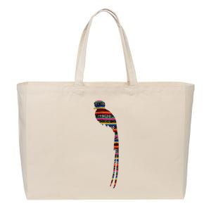 Quetzal Guatemala Chapin Antigua Tikal Tradicional Maya Cotton Canvas Jumbo Tote