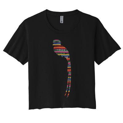 Quetzal Guatemala Chapin Antigua Tikal Tradicional Maya Crop Top