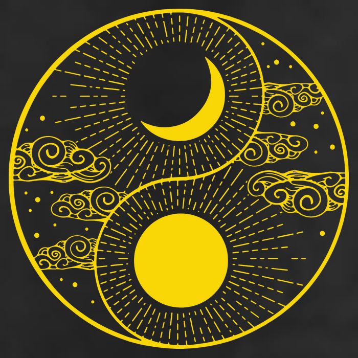 Qi Gong Clothes Tai Chi Qigong Chi Gong Yin Yang 7 Panel Mesh Trucker Snapback Hat