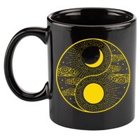 Qi Gong Clothes Tai Chi Qigong Chi Gong Yin Yang 11oz C Handle Ceramic Mug