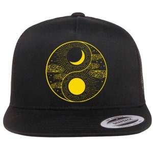 Qi Gong Clothes Tai Chi Qigong Chi Gong Yin Yang Flat Bill Trucker Hat