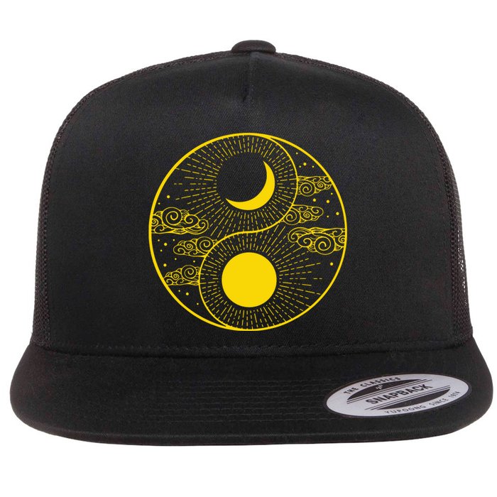 Qi Gong Clothes Tai Chi Qigong Chi Gong Yin Yang Flat Bill Trucker Hat