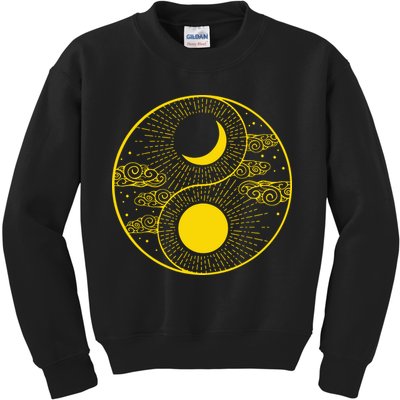 Qi Gong Clothes Tai Chi Qigong Chi Gong Yin Yang Kids Sweatshirt