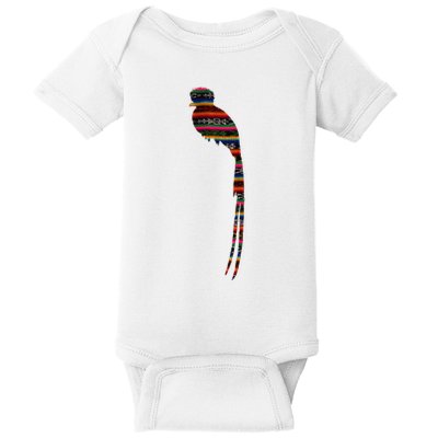 Quetzal Guatemala Chapin Antigua Tikal Tradicional Maya Baby Bodysuit