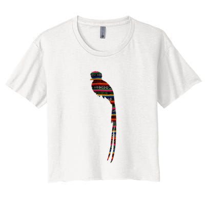 Quetzal Guatemala Chapin Antigua Tikal Tradicional Maya Crop Top