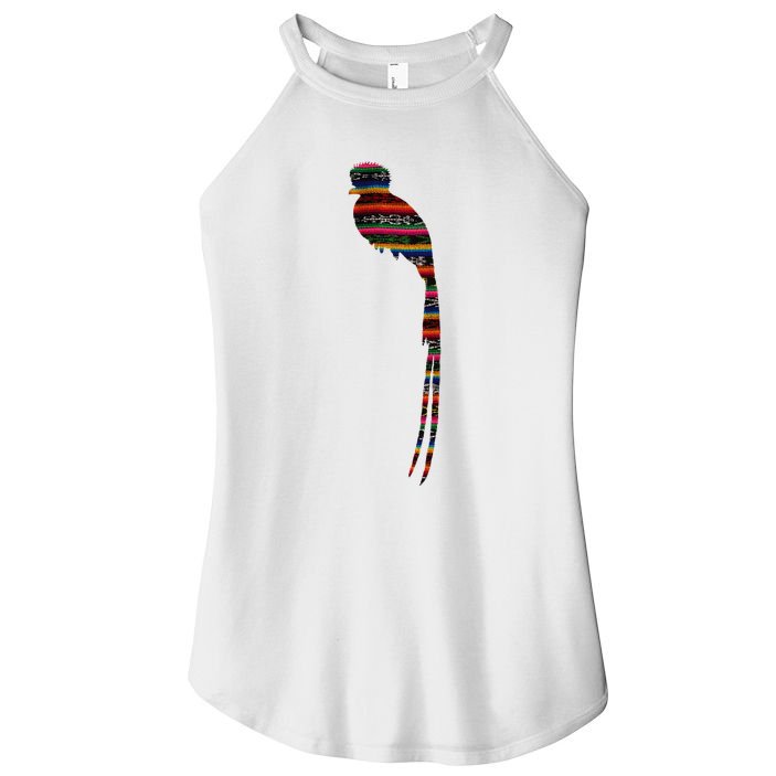 Quetzal Guatemala Chapin Antigua Tikal Tradicional Maya Women's Perfect Tri Rocker Tank