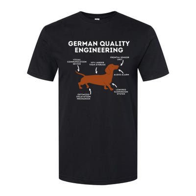 Quality German Engineering Dachshund Lover Softstyle® CVC T-Shirt