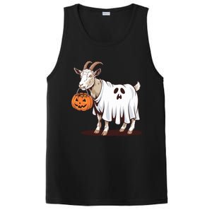 Quirky Goat Ghost Retro Halloween Humor Great Gift PosiCharge Competitor Tank