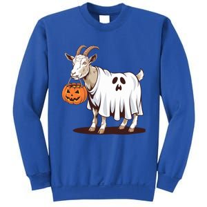 Quirky Goat Ghost Retro Halloween Humor Great Gift Sweatshirt