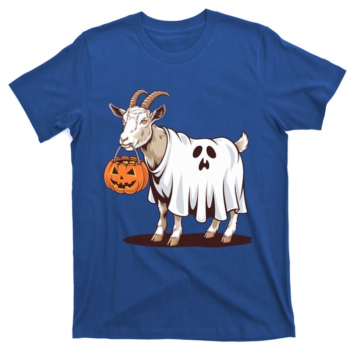 Quirky Goat Ghost Retro Halloween Humor Great Gift T-Shirt