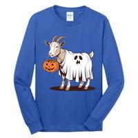 Quirky Goat Ghost Retro Halloween Humor Great Gift Tall Long Sleeve T-Shirt