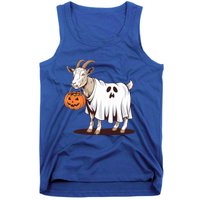 Quirky Goat Ghost Retro Halloween Humor Great Gift Tank Top