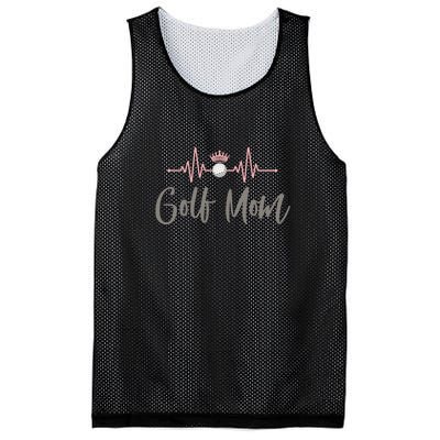 Queen Golf Mom Pink Gift For Mother's Day Mesh Reversible Basketball Jersey Tank