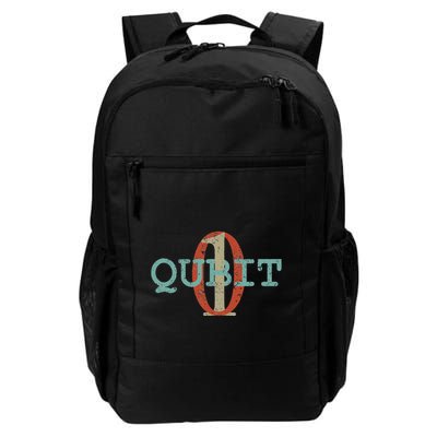 Qubit Gift Quantum Entanglement Computer Physics Computing Daily Commute Backpack