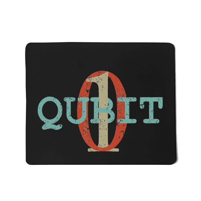 Qubit Gift Quantum Entanglement Computer Physics Computing Mousepad