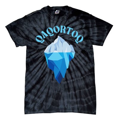 Qaqortoq Greenland Qaqortoq Iceberg Qaqortoq Tie-Dye T-Shirt