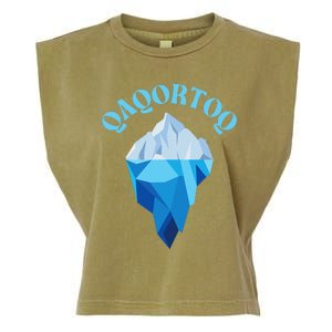 Qaqortoq Greenland Qaqortoq Iceberg Qaqortoq Garment-Dyed Women's Muscle Tee