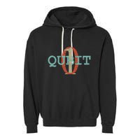 Qubit Gift Quantum Entanglement Computer Physics Computing Garment-Dyed Fleece Hoodie