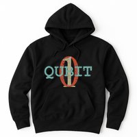 Qubit Gift Quantum Entanglement Computer Physics Computing Hoodie