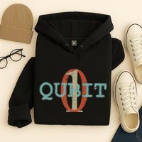 Qubit Gift Quantum Entanglement Computer Physics Computing Hoodie