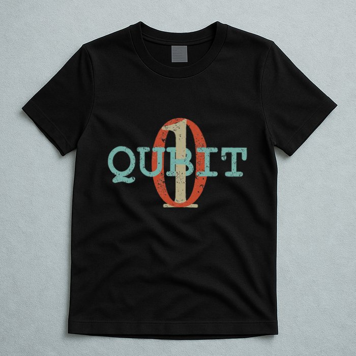 Qubit Gift Quantum Entanglement Computer Physics Computing T-Shirt