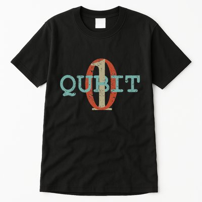 Qubit Gift Quantum Entanglement Computer Physics Computing Tall T-Shirt