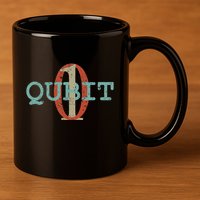 Qubit Gift Quantum Entanglement Computer Physics Computing 11oz C Handle Ceramic Mug