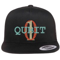 Qubit Gift Quantum Entanglement Computer Physics Computing Flatbill Hat
