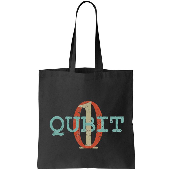 Qubit Gift Quantum Entanglement Computer Physics Computing Bag