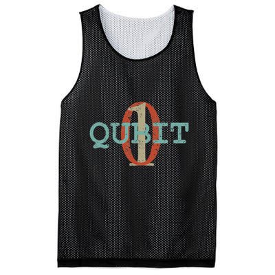 Qubit Gift Quantum Entanglement Computer Physics Computing Mesh Reversible Basketball Jersey Tank