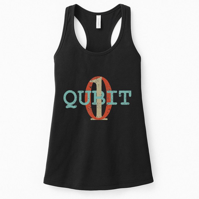 Qubit Gift Quantum Entanglement Computer Physics Computing Womens Tank Top