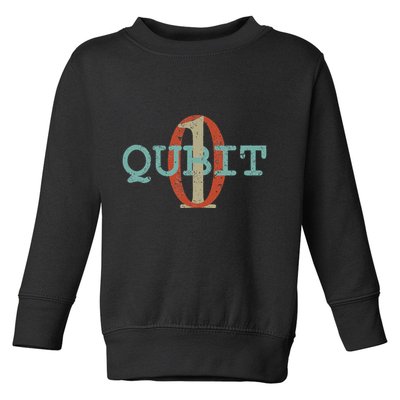 Qubit Gift Quantum Entanglement Computer Physics Computing Toddler Sweatshirt