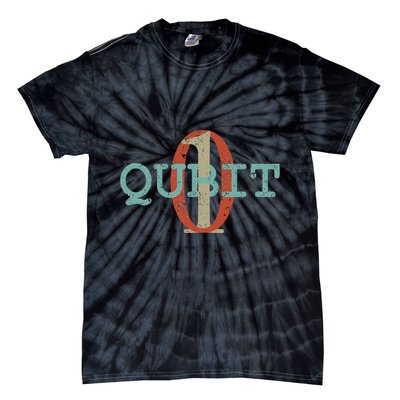 Qubit Gift Quantum Entanglement Computer Physics Computing Tie-Dye T-Shirt