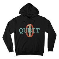 Qubit Gift Quantum Entanglement Computer Physics Computing Tall Hoodie