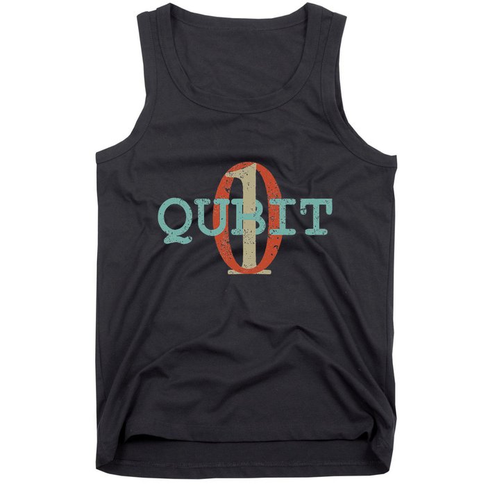 Qubit Gift Quantum Entanglement Computer Physics Computing Tank Top