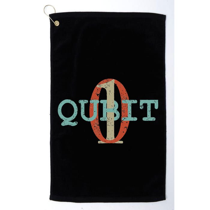 Qubit Gift Quantum Entanglement Computer Physics Computing Golf Towel
