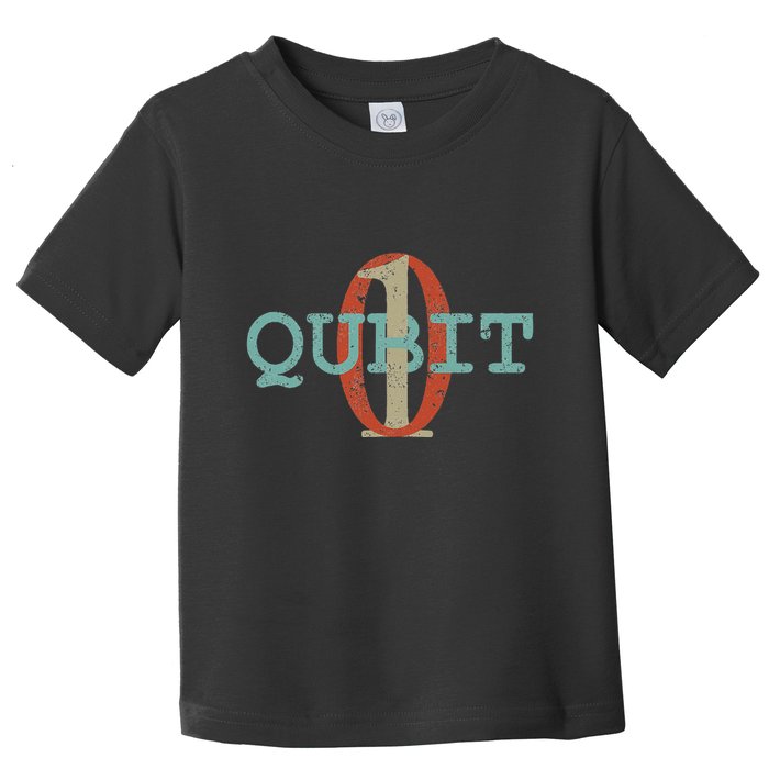 Qubit Gift Quantum Entanglement Computer Physics Computing Toddler T-Shirt