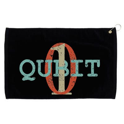 Qubit Gift Quantum Entanglement Computer Physics Computing Grommeted Golf Towel