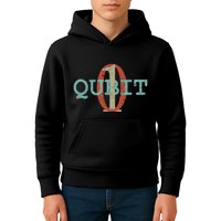 Qubit Gift Quantum Entanglement Computer Physics Computing Kids Hoodie